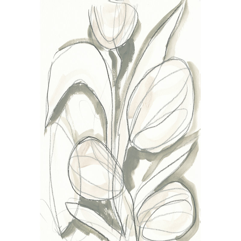 Neutral Tropical II by June Erica Vess - Wrapped Canvas Print, 30cm H x 20cm W