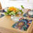 Polyester Abstract Rectangle Placemat