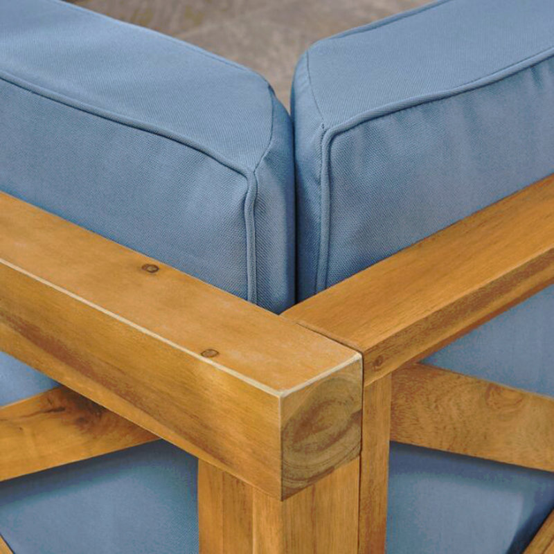 X-Back -L Arm Chair,Blue