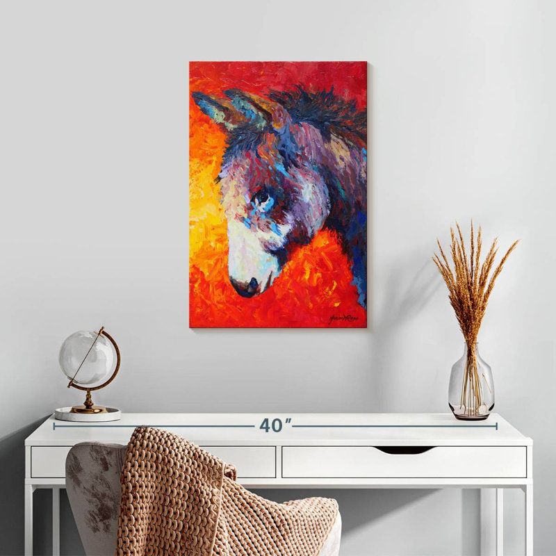 Brampt Donkey II, 24" H x 16" W