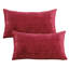 Housse de coussin rectangulaire en velours texturé-1053670786