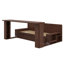 Lit de jour avec bureau amovible, tiroirs de rangement et table d'appoint hydraulique-256685927
