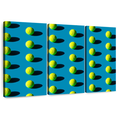 Sireci Green Tennis Ball Pattern