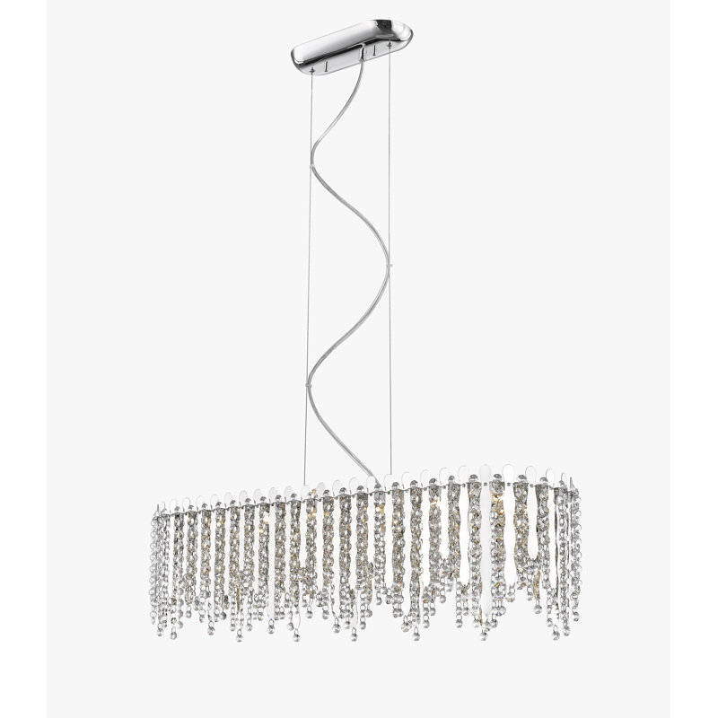 Rubenstein 6 - Light LED Crystal Pendant