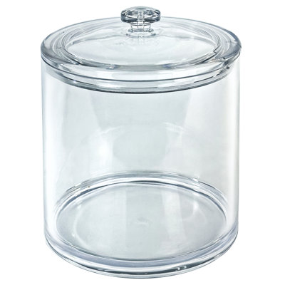 Small Round Candy Bin With Acrylic Lid – 1.34 Gallon Airtight Food Storage