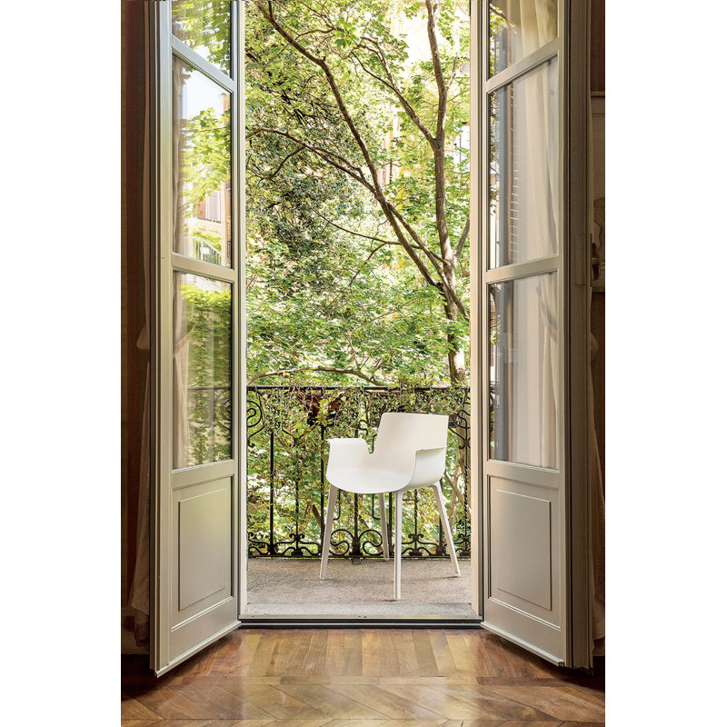Outdoor Dining Armchair, White