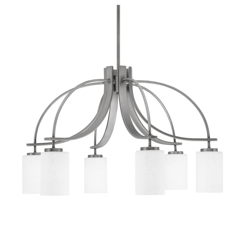 Lustre Madilynn Light, Downlight, Graphite, H 17,75 po x l 28,25 po x P 28,25 po, 6