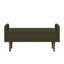 Tabouret de rangement en velours Teddy - Repose-pieds rembourré avec rangement caché-453670338