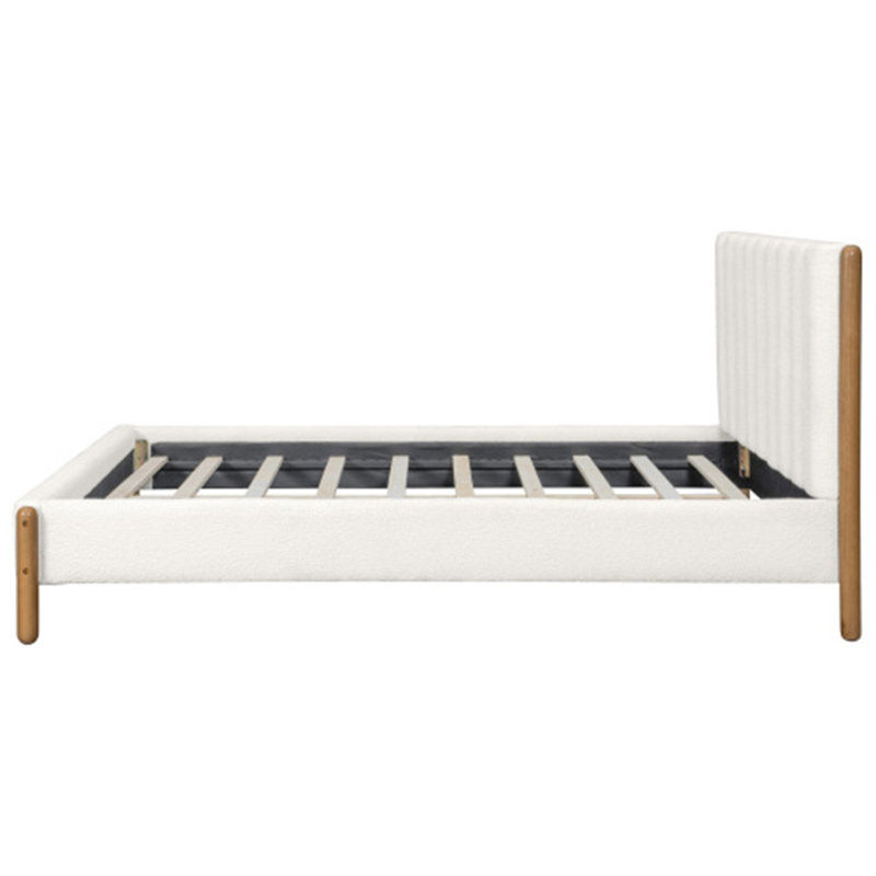 Lit plateforme Boucle, Grand lit