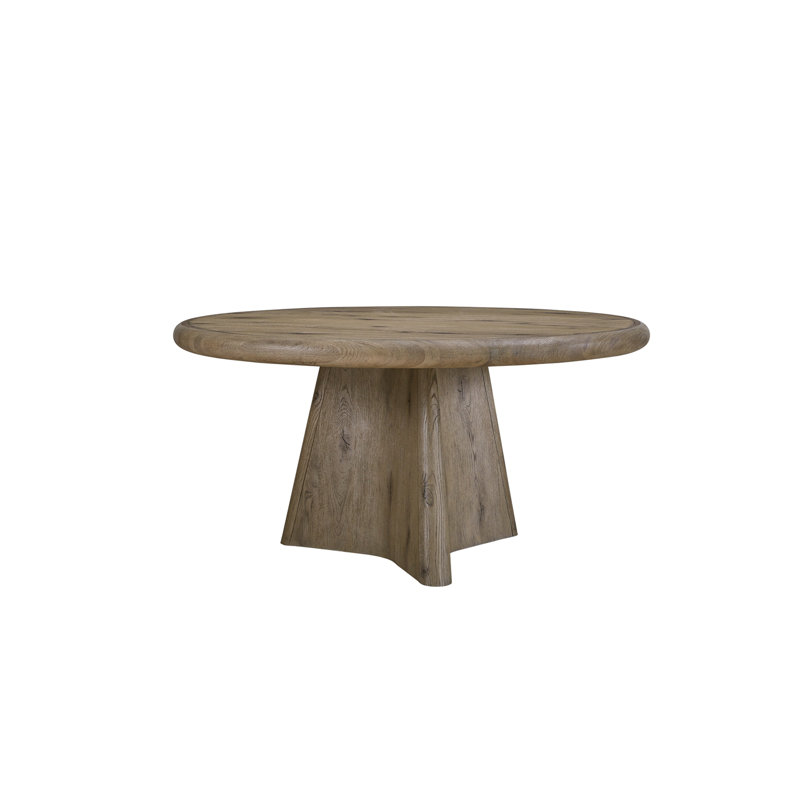 Table ronde à hauteur standard - Chêne noueux anglais