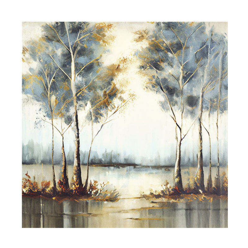 Art sur toile Sasha Tree Tales II, 14" H x 14" W