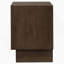 Table de chevet 2 tiroirs brun chaud