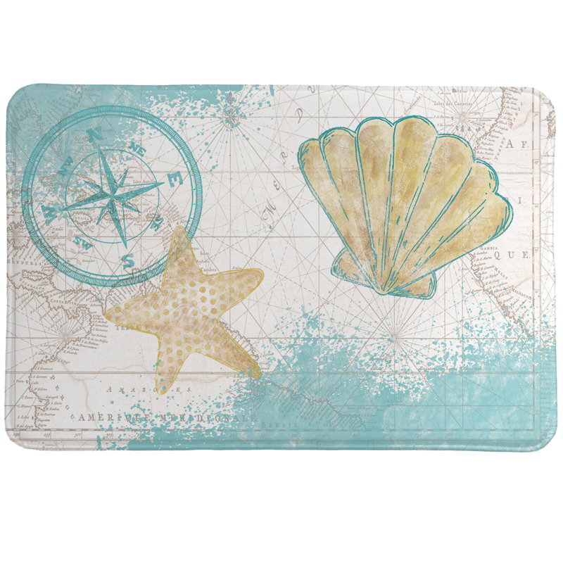 Tapis en mousse viscoélastique Look to the Sea par Laural Home