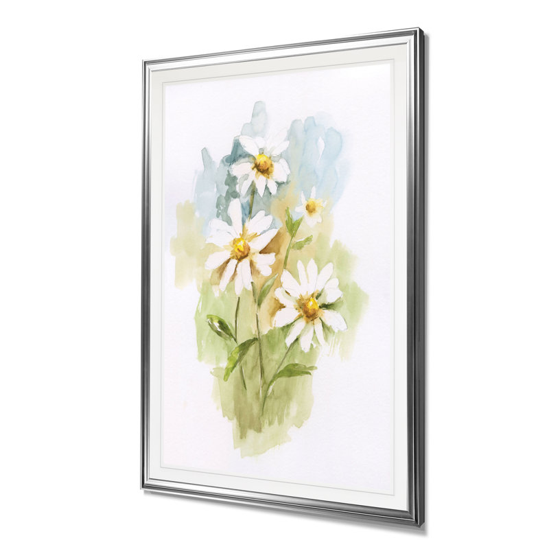 « wild », reproduction d’impression, H 45 po x l 30 po x P 1,5 po, Cadre argenté