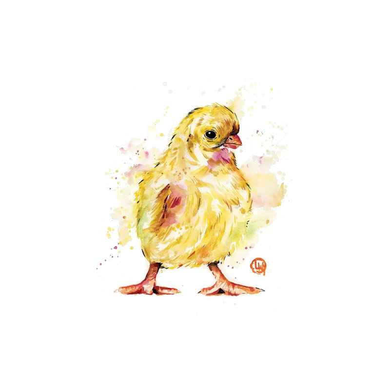 Chick by Lisa Whitehouse - Wrapped Canvas Painting, 101.6 cm H x 66.04 cm W x 1.91 cm D