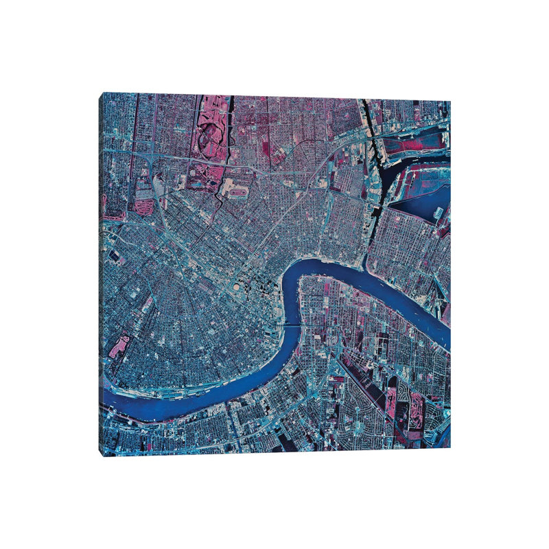 New Orleans, Louisiana by Stocktrek Images - Wrapped Canvas Print, 30.48 cm H x 30.48 cm W