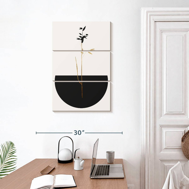 Harnek Planta Negra, 32" H x 20" W