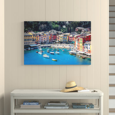 Portofino by Marco Carmassi - No Frame Print on Canvas