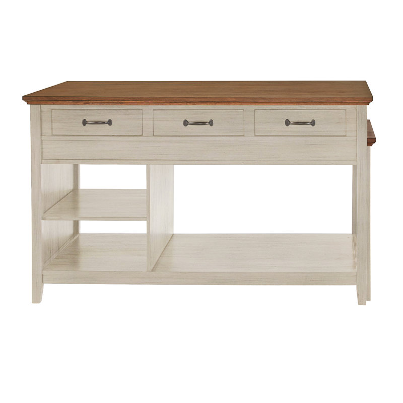 Spadina Kitchen Island, White