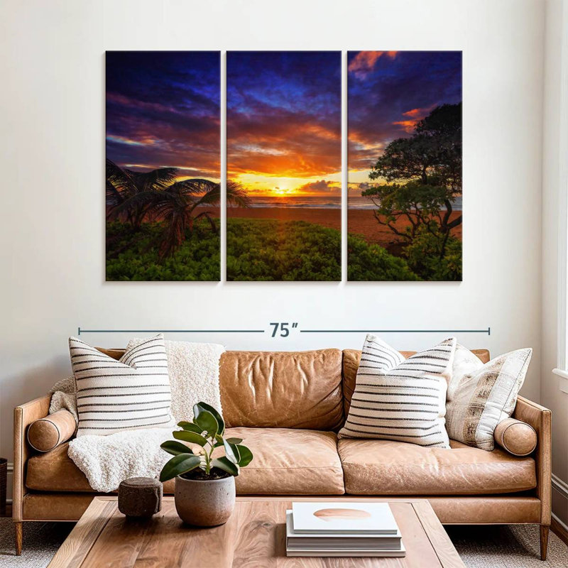 Gillard Kauai Sunrise Shine, 42" H x 65" W