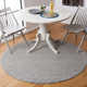 Elle Handmade Wool Silver Rug