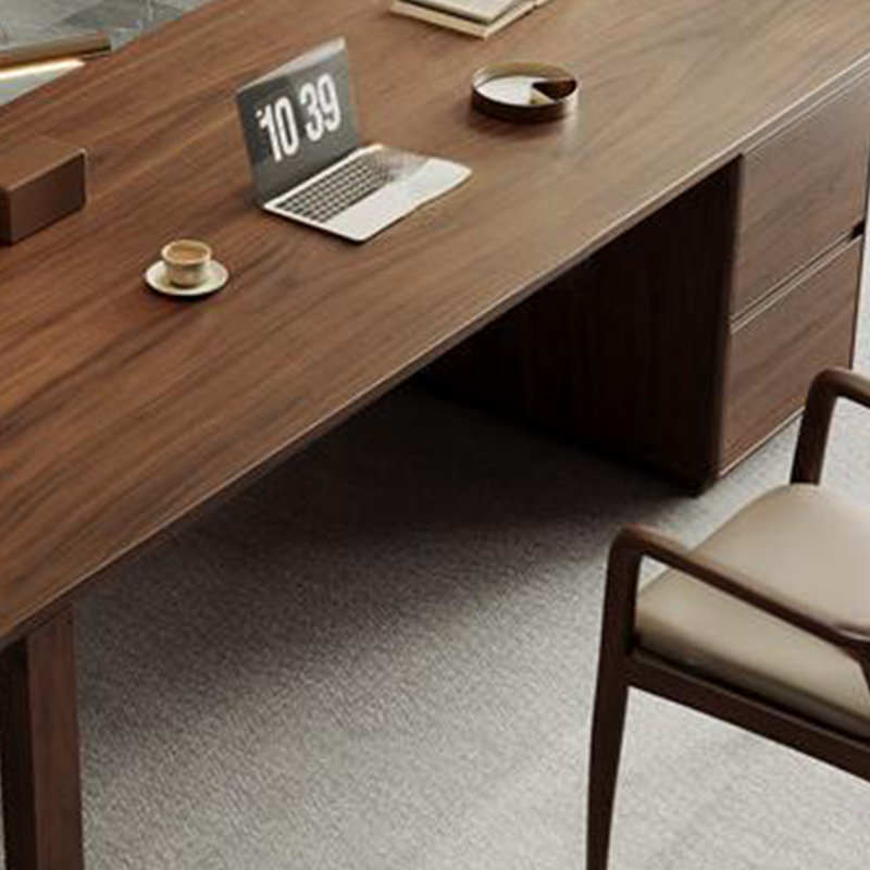 Bureau tendance d'inspiration rétro, H 29,52 po x l 78,74 po x P 31,49 po