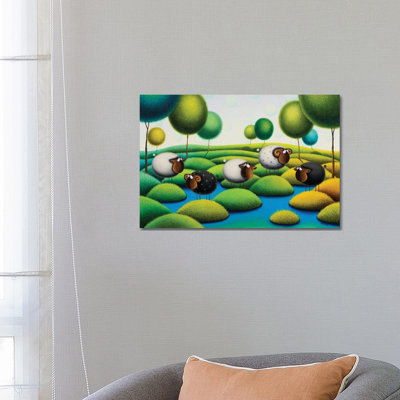 Summertime by Gabriela Elgaafary - Wrapped Canvas Print