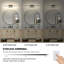 Éclairage pour meuble-lavabo de bar 1 lumière DEL-927545507-927545511-924458125
