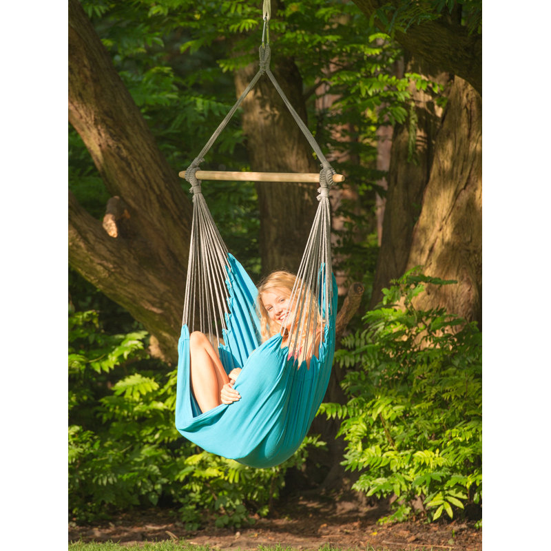 Panama Hanging Chair, Aqua