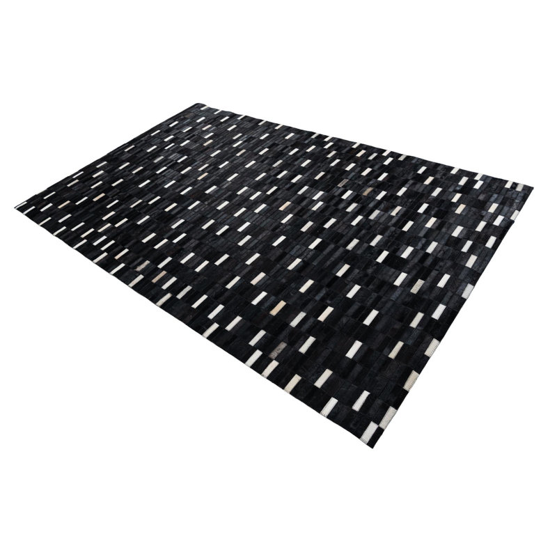 Tapis noir Isidore