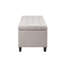 Banc de rangement capitonné à fermeture douce-190432132