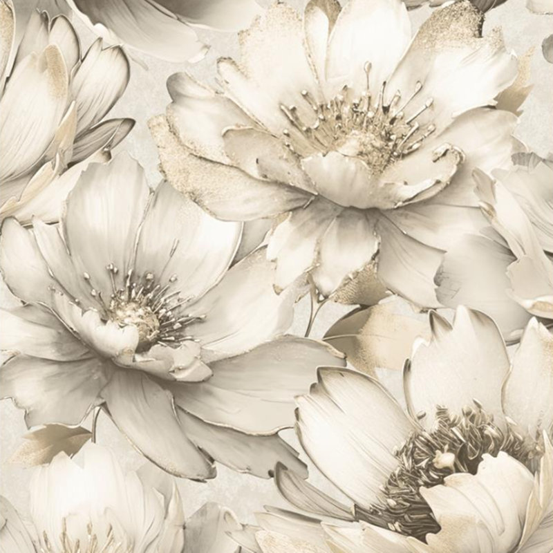 Sophie Laurence Cream Modern Paste The Wall Wallpaper 224503