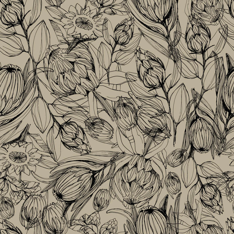 Floral Tile