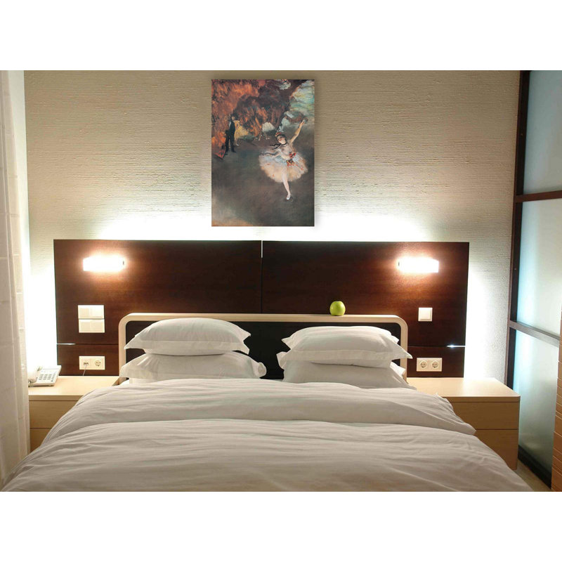 The Star by Degas - Single Picture Frame Painting on MDF
