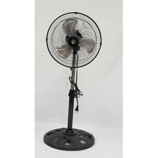 ZOOM 34.5" Oscillating Pedestal/ Standing Fan (Set of 4)