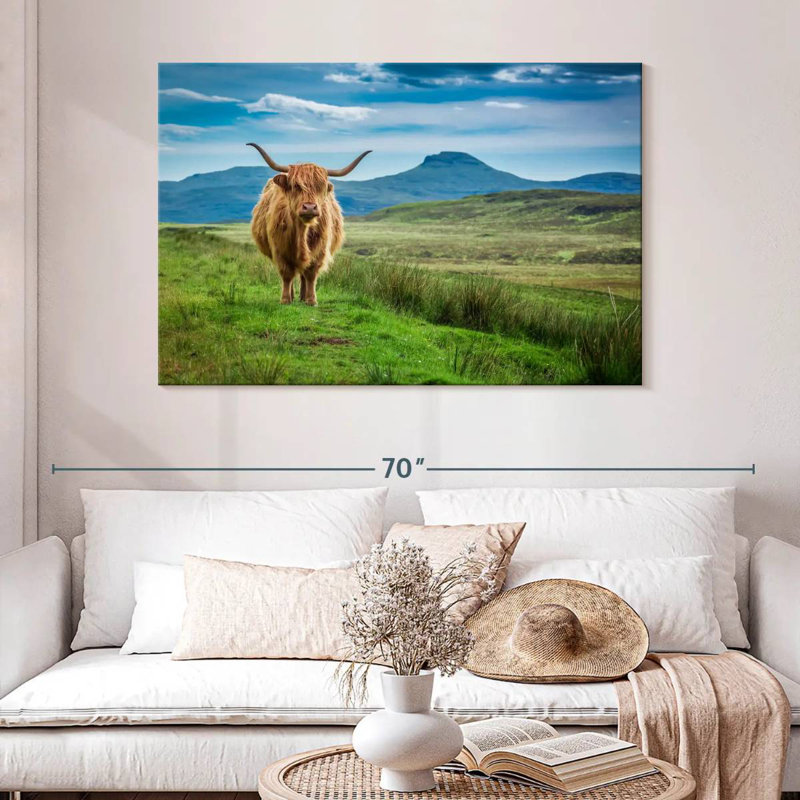 Brampt Skye Highland Cow, H 32 po x l 48 po