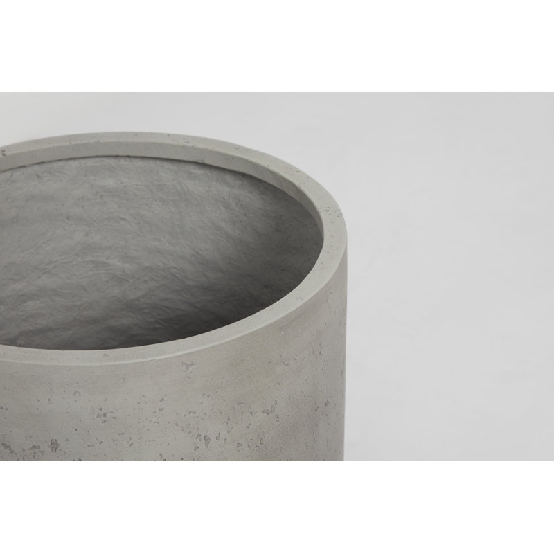 Jardinières en pot, gris, H 11,75 po x l 12,5 po x P 12,5 po