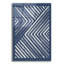 Art mural en verre Wrought Studio ™ «Blue Sunset 1» par Laura Marshall-575060212