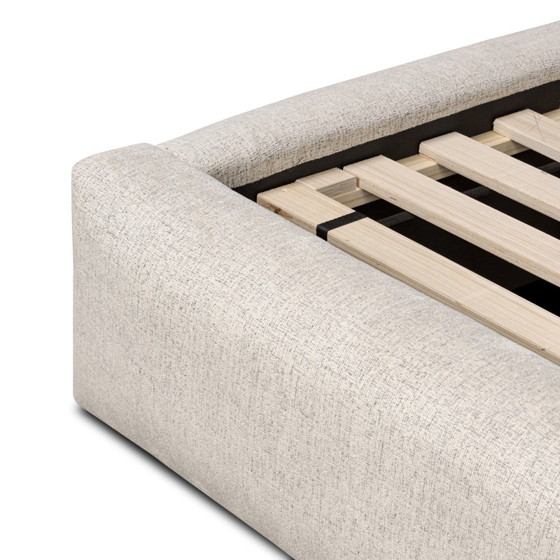 Quincy Upholstered Bed, Plushtone Linen, King