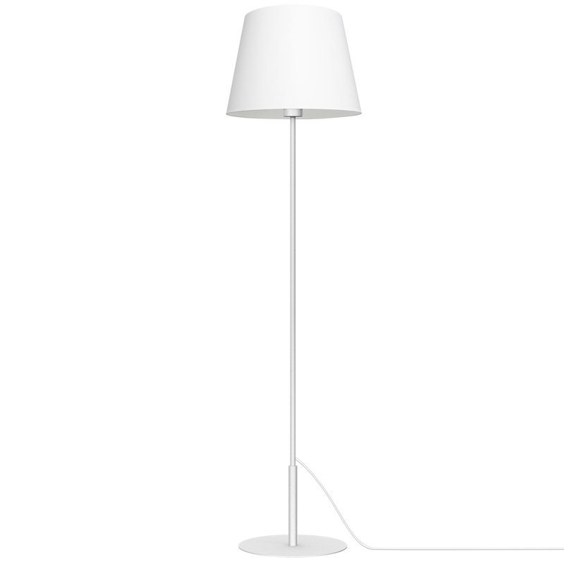 Ajon 154cm Traditional Floor Lamp Set, White