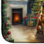 Tapis de vaisselle belge Belge Malinois et Père Noël