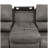 Triple Power Reclining Sofa with Tailored Support System