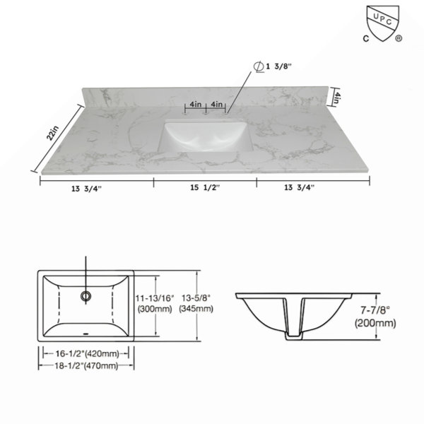 Dimensions du produit