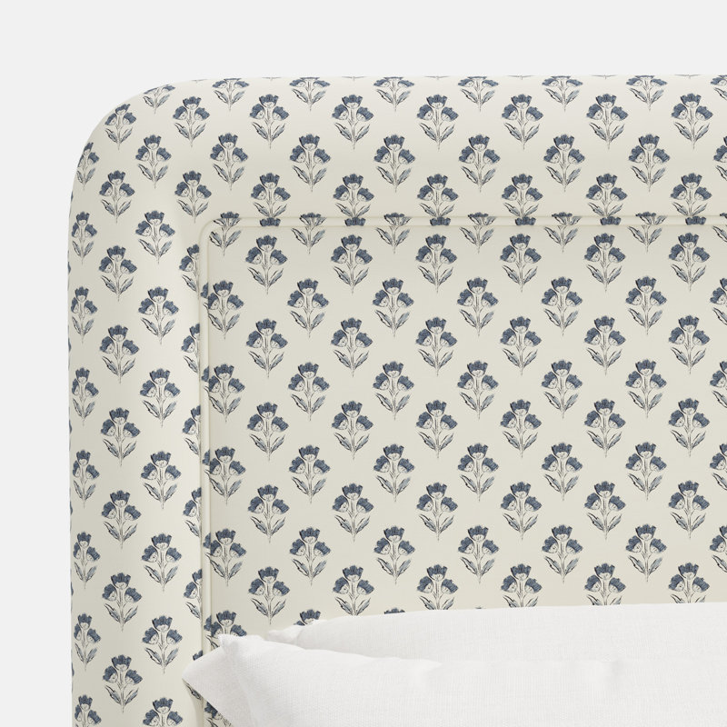 Stoffer Home x Cloth and Co. Marisa Bed, Francie Blue, California King