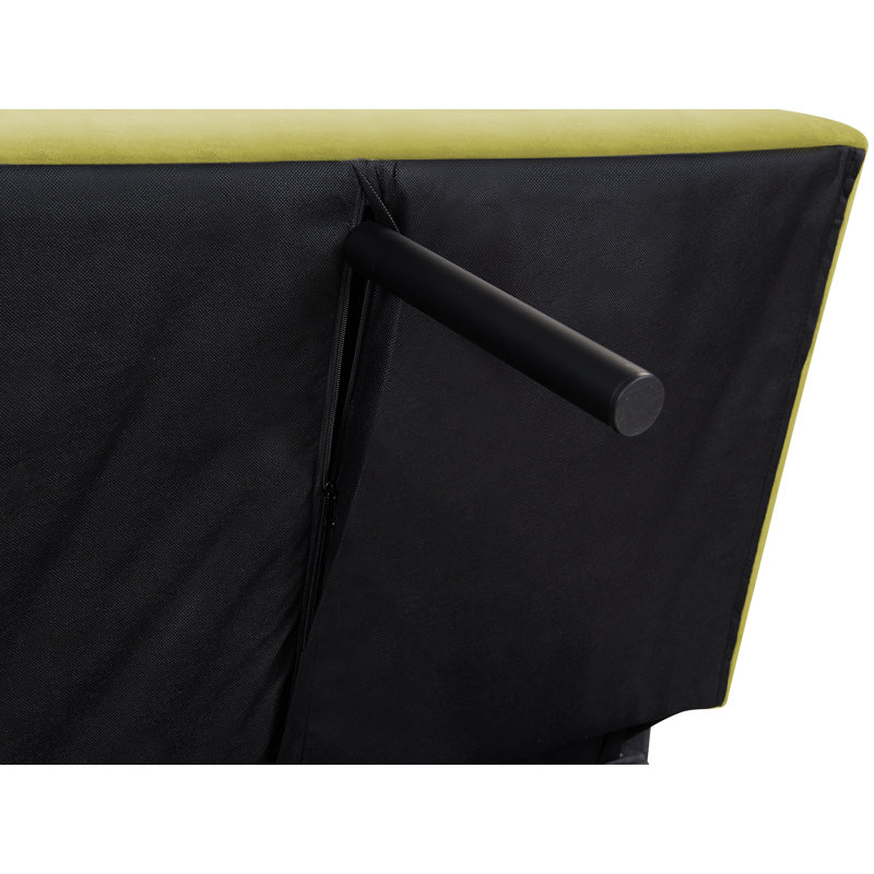Whitted 3 Seater Sofa Bed, Green