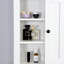 Armoire murale de salle de bain en bois avec porte