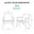 Clearwater Woven Rattan Solid Wood Armchair