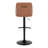 Harper Adjustable Barstool with Rounded T Footrest