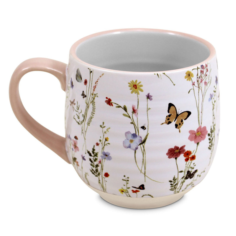 Coffee Mug Blooming Joy Peace For Today