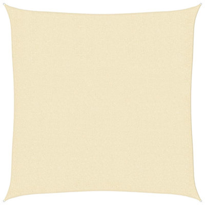 Hendricken Sunshade Sail 160 G/m² Cream 2.5X2.5 M HDPE